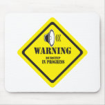 Dubstep Warning Mousepads