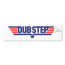 Dubstep (Wings & Star) Bumper Sticker