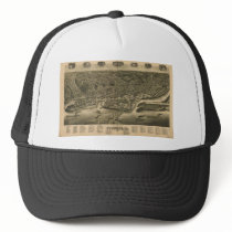 Dubuque, Iowa in 1889 Trucker Hat