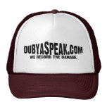 DubyaSpeak Logo Trucker Mesh Hat