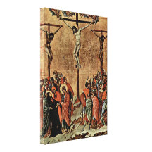 Duccio di Buoninsegna - Crucifixion Stretched Canvas Prints