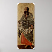 Duccio di Buoninsegna - Prophet Malachi Poster