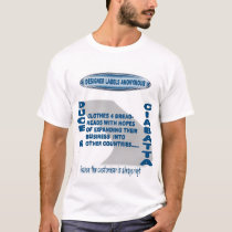Duce & Ciabatta - Designer Labels Anonymous t-shirts by leopardskin Duce & Ciabatta - Designer Labels Anonymous t-shirts