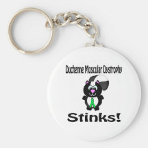 Duchenne Muscular Dystrophy Stinks Skunk Awareness Key Chain