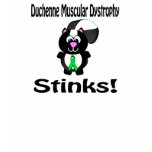 Duchenne Muscular Dystrophy Stinks Skunk Awareness Tee Shirt
