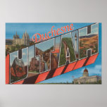 Duchesne, Utah - Large Letter Scenes posters