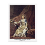 Duchess Louisa In Turkish Costume By Jens Juel Postcard