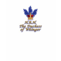 duchess of whinger t-shirts