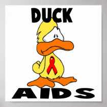 Duck AIDS Poster