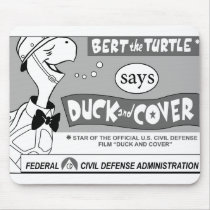 Duck and Cover Mousepad