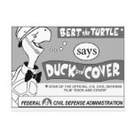 Duck and Cover Post Cards