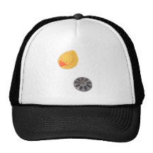 Duck and drain relationship trucker hat