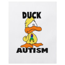 Duck Autism Custom Flyer