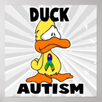 Duck Autism Print