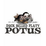Duck Billed Platy Potus Gear t-shirts