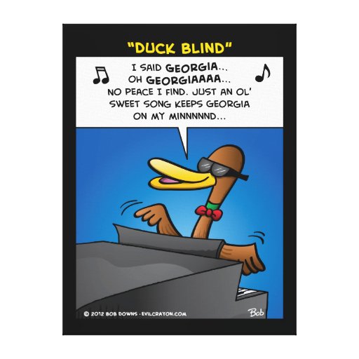 "Duck Blind" Canvas Prints