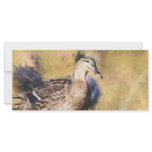 Duck BookMark Rack Card Design