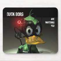 Duck Borg Mouse Pads