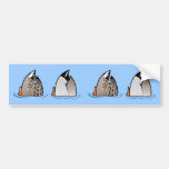 Duck Butts Bumper Sticker