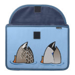 Customizable Duck Butts Laptop Flap Sleeve