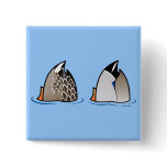 Customizable Duck Butts Square Button