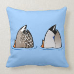 Customizable Duck Butts Throw Pillow