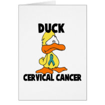 Duck Cervical Cancer cards by animals4acause Duck Cervical Cancer cards