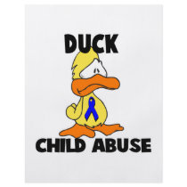 Duck Child Abuse Flyer