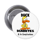 Duck Diabetes - Customized Button