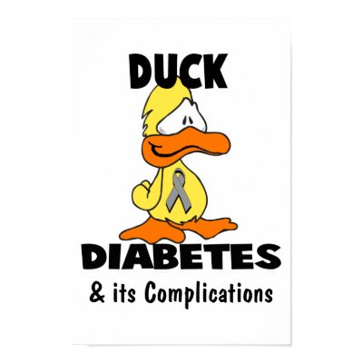 Duck Diabetes, & its Complications Posters Zazzle_print Duck Diabetes, & its Complications Posters Zazzle_print