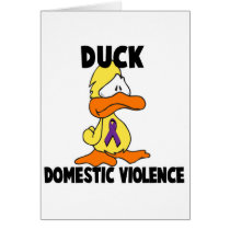 Duck Domestic Violence Cards
