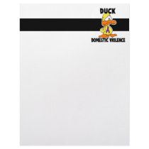Duck Domestic Violence Letterhead Template