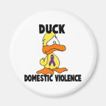 Duck Domestic Violence Magnet