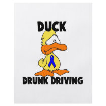 Duck Drunk Driving Full Color Flyer