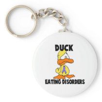 Duck Eating Disorders Key Chains