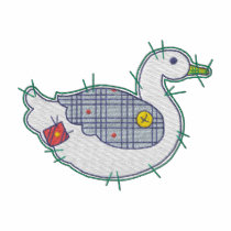 Duck embroidered shirts