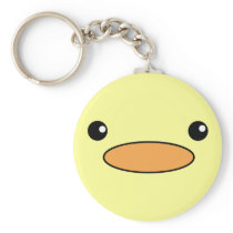 Duck Face Keychain keychains