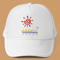 Duck Family hats by bonfire46 Duck Family hats