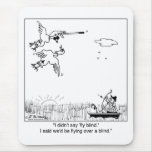 Duck Flying Blind mousepads