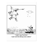 Duck Flying Blind postcards