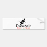 DUCK HUNTING BUMPER STICKER