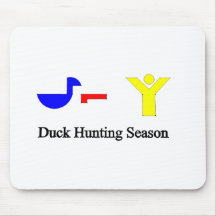 Duck Hunting Season Mouse Mat