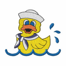 Duck In Water embroidered shirts