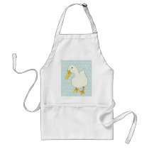 Duck Kiss Apron by floatinglemons Duck Kiss Apron
