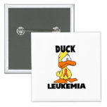 Duck Leukemia (Orange Ribbon) Pinback Button