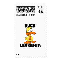 Duck Leukemia (Orange Ribbon) Stamp