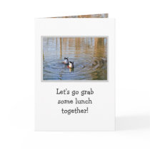 Duck Lunch cards