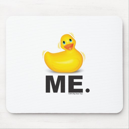 Duck Me: Classic Duckie Mouse Pads