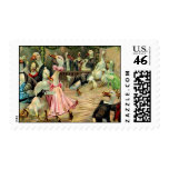 Duck Nightclub Postage Stamp