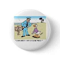 Duck On The Beach Buttons